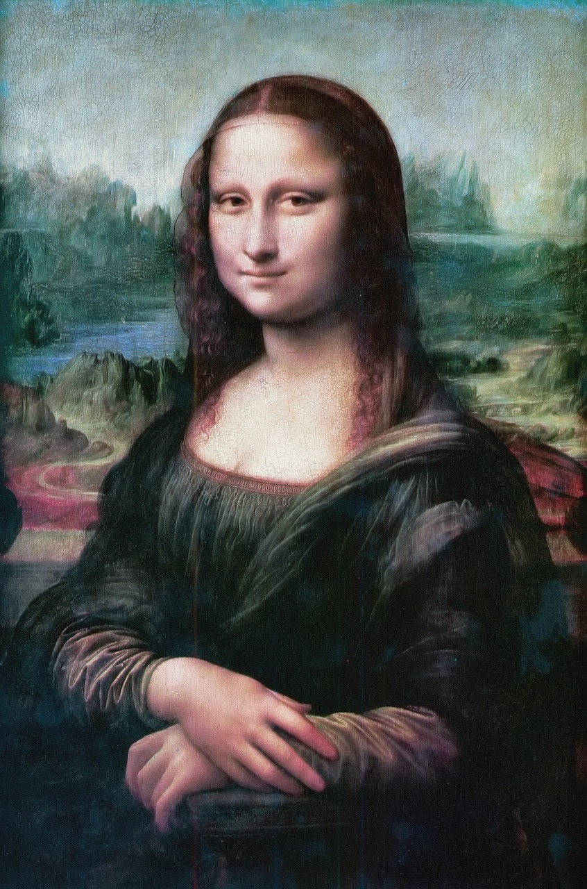 The Unseen Smile of the Mona Lisa (image credits: pixabay)