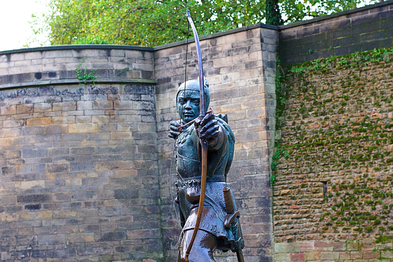 Robin Hood: The Outlaw’s Lonely Farewell (image credits: pixabay)