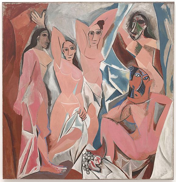 Les Demoiselles d’Avignon by Pablo Picasso (image credits: flickr)