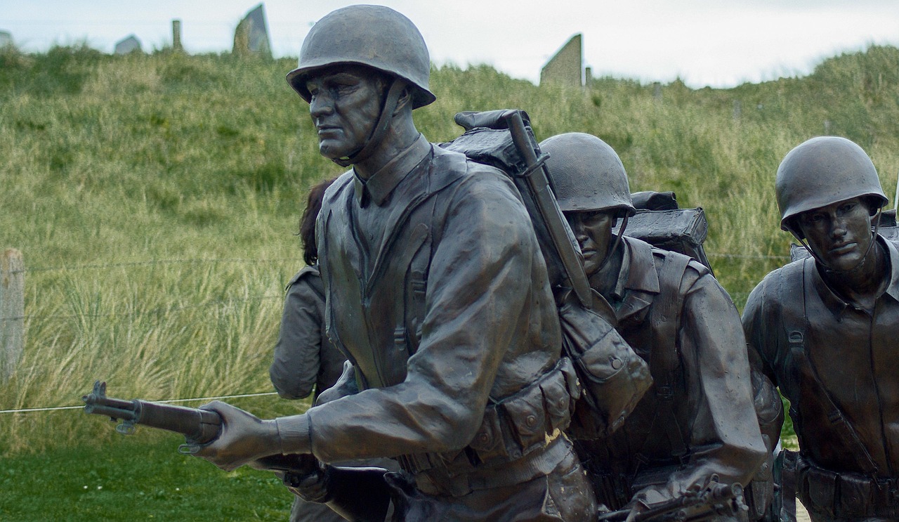 The D-Day Landing in “Saving Private Ryan” (image credits: pixabay)
