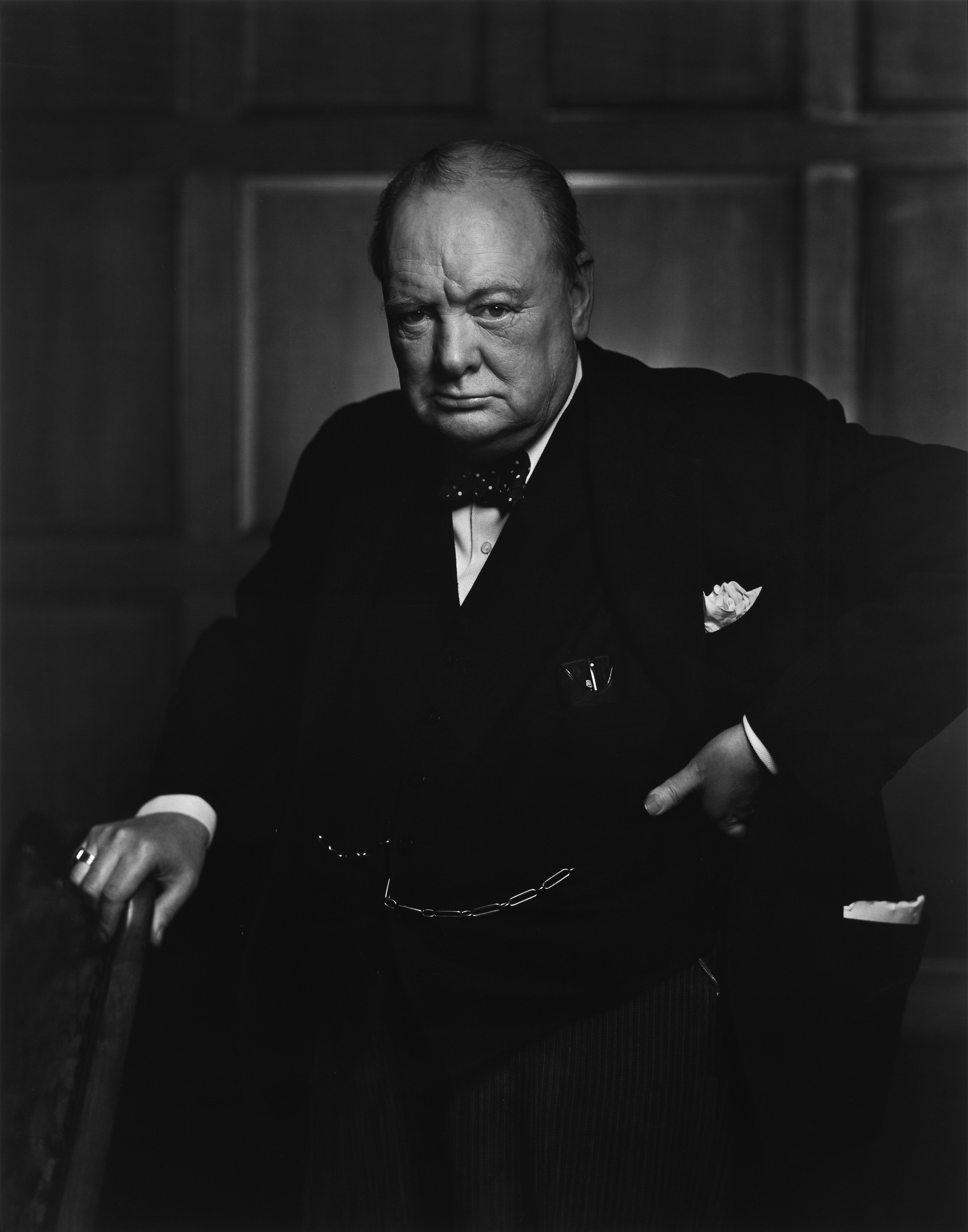 The Political Drama Behind “Portrait of Winston Churchill” (image credits: wikimedia)