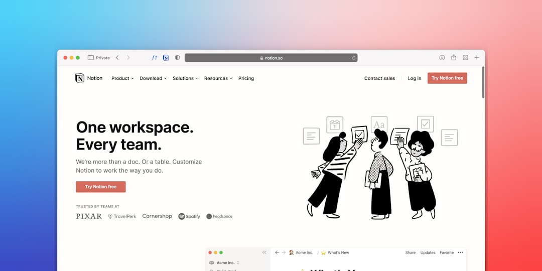 Notion: All-in-One Workspace Revolution (image credits: unsplash)