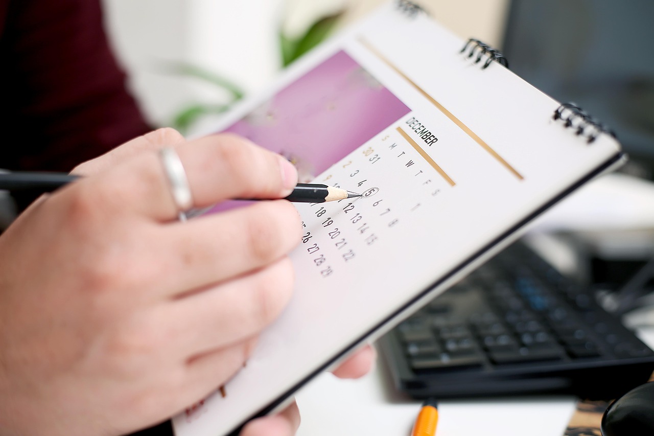 Time Blocking Your Calendar (image credits: pixabay)