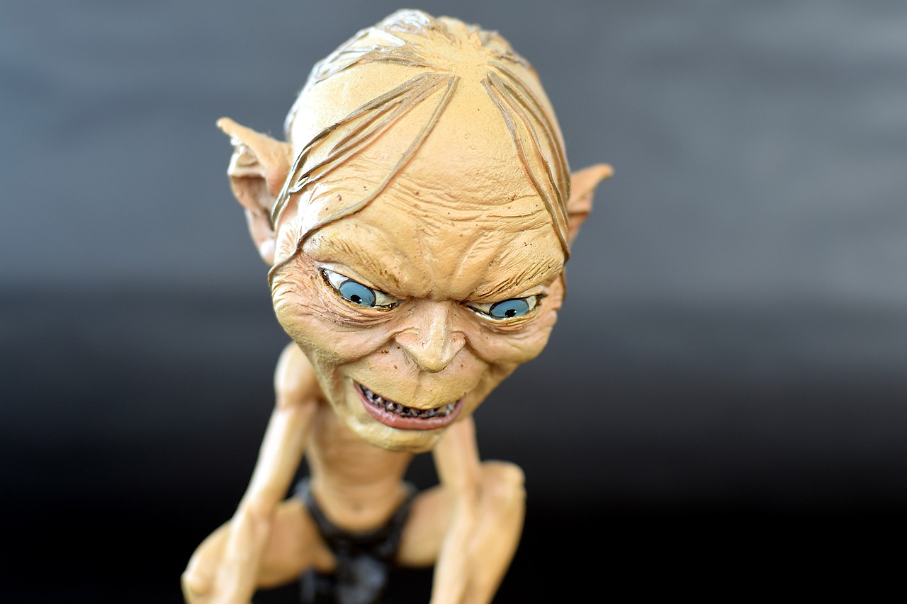Gollum: The Lost Soul in “The Lord of the Rings” (image credits: pixabay)