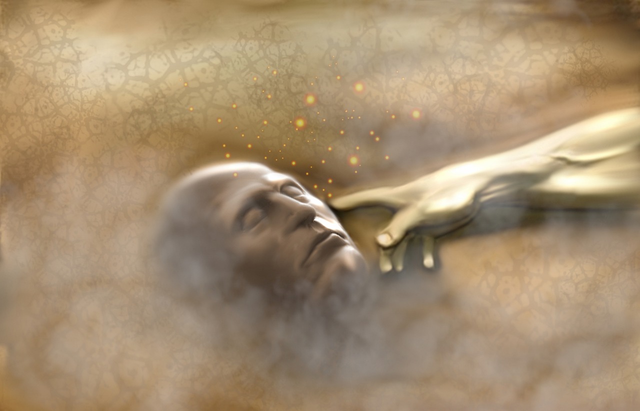 The Creation of Adam – Michelangelo’s Divine Touch (image credits: pixabay)