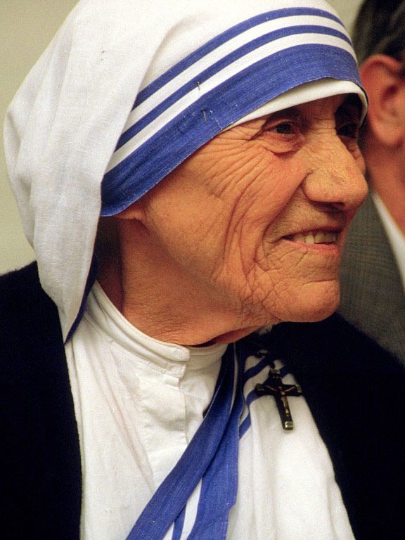 Mother Teresa (image credits: wikimedia)
