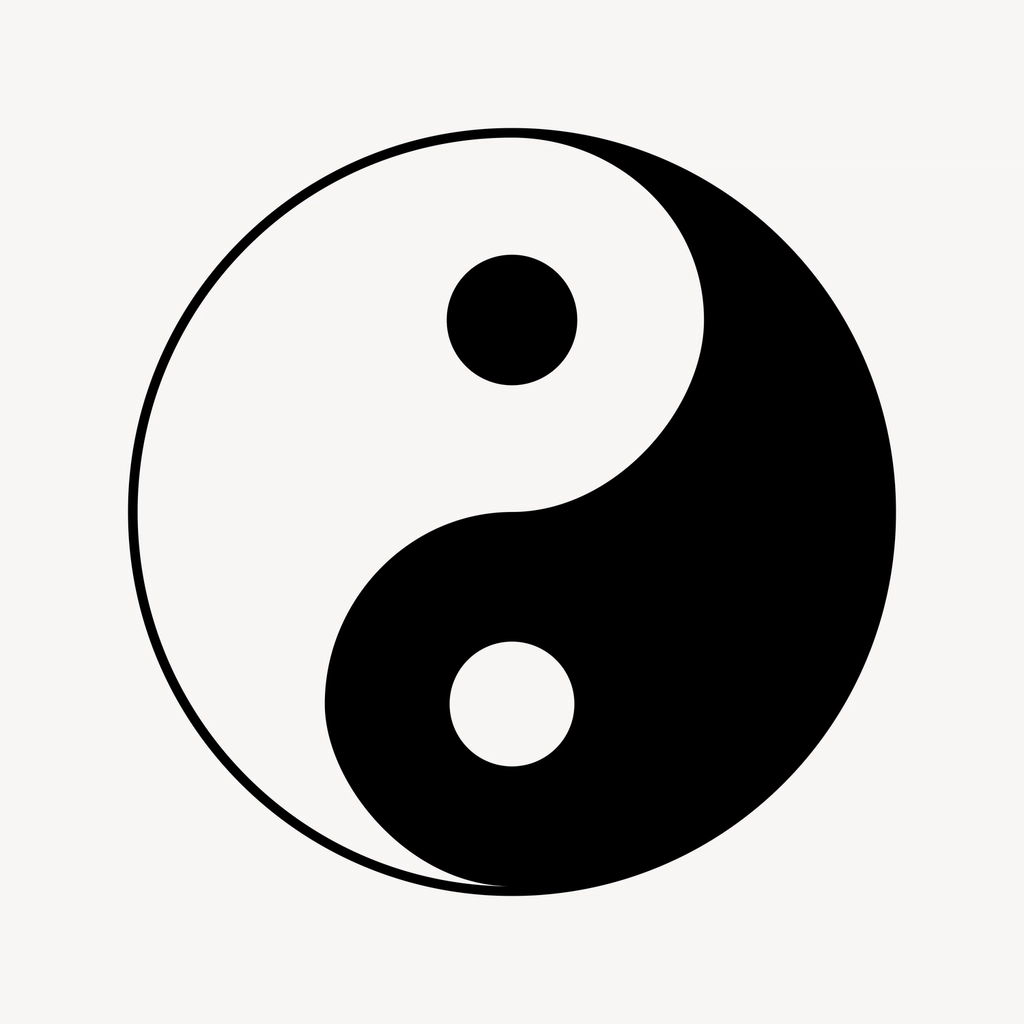Yin and Yang: The Dance of Balance (image credits: rawpixel)