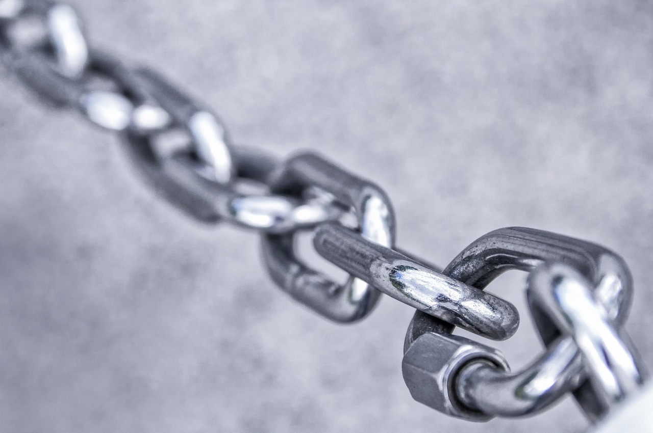 9. “A chain is only as strong as its weakest link” (image credits: pixabay)
