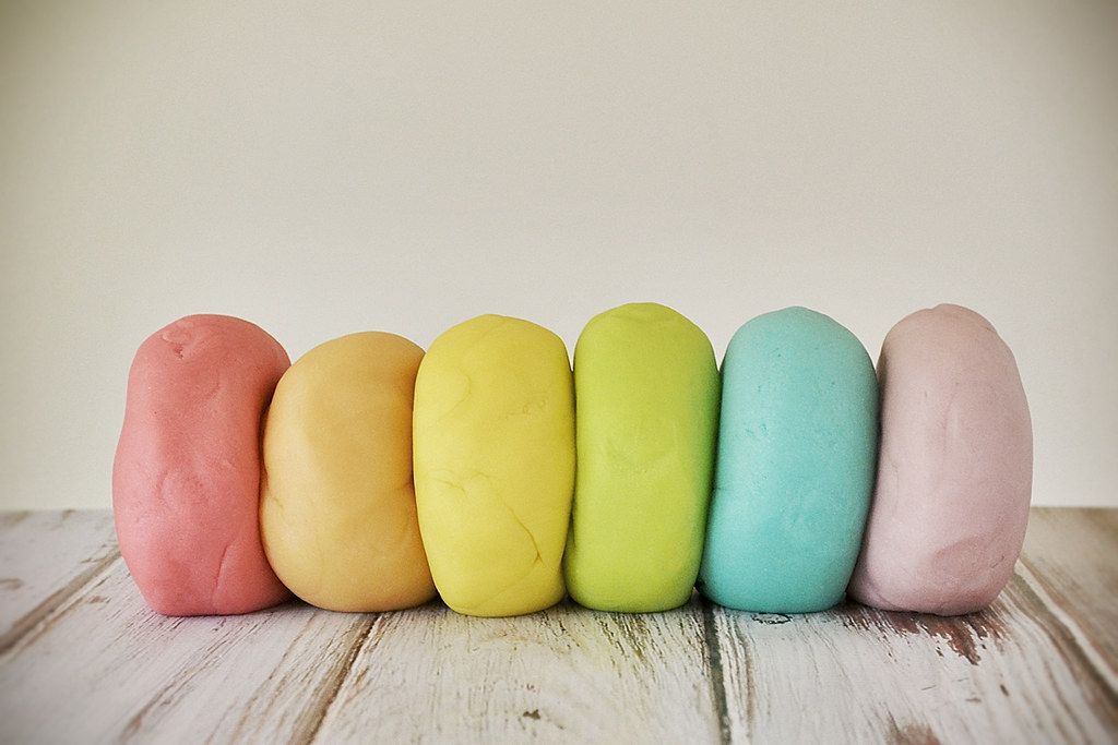 Create Your Own Colorful Playdough (image credits: flickr)