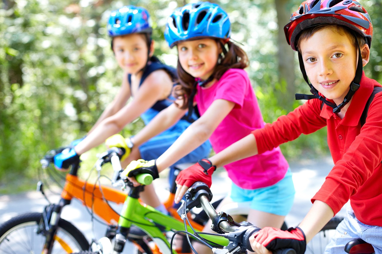 Dutch Children Bike to School in All Weather Conditions (image credits: pixabay)
