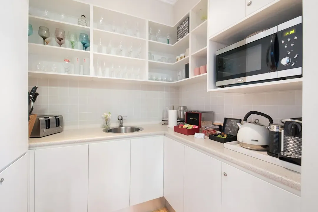 5. A Scullery Kitchen or Concealed Butler's Pantry (Image Credits: Unsplash)