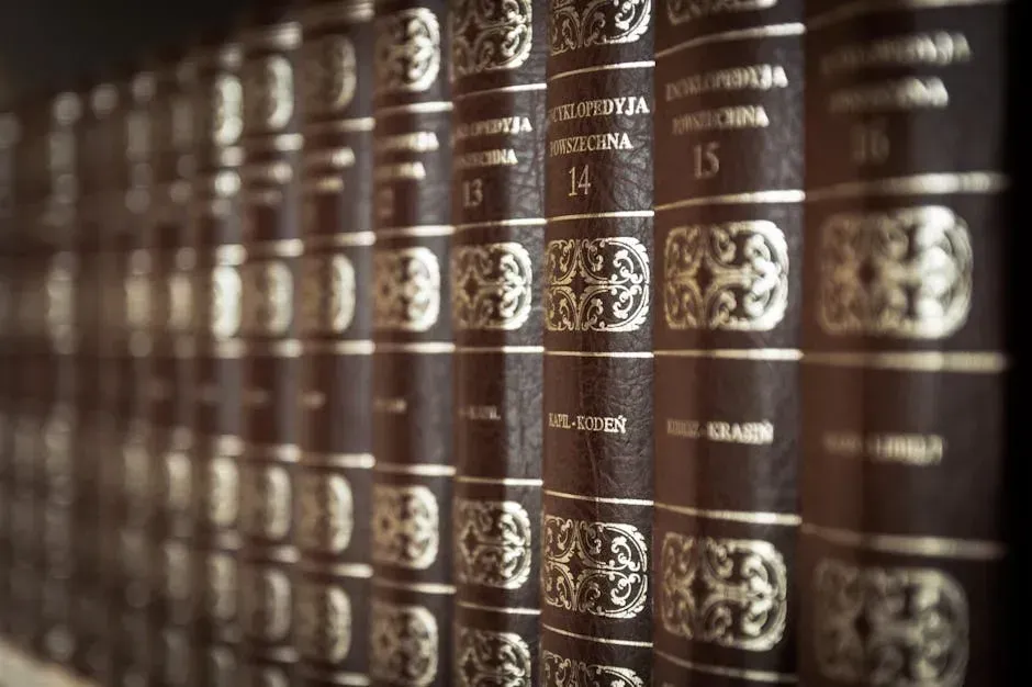 5. The Encyclopedia Set (Image Credits: Pexels)