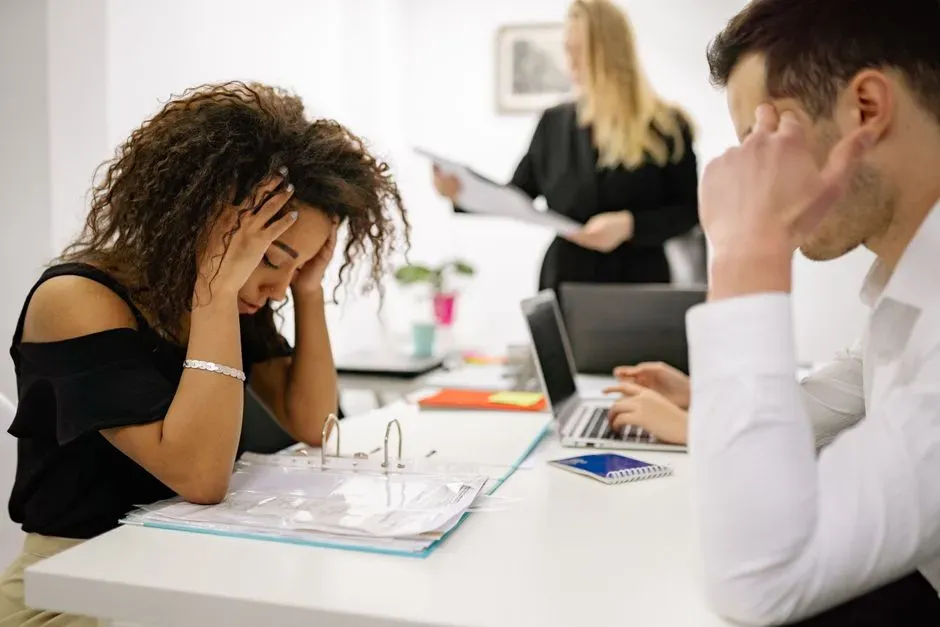 5. Hiding mental health struggles at work (Image Credits: Pexels)