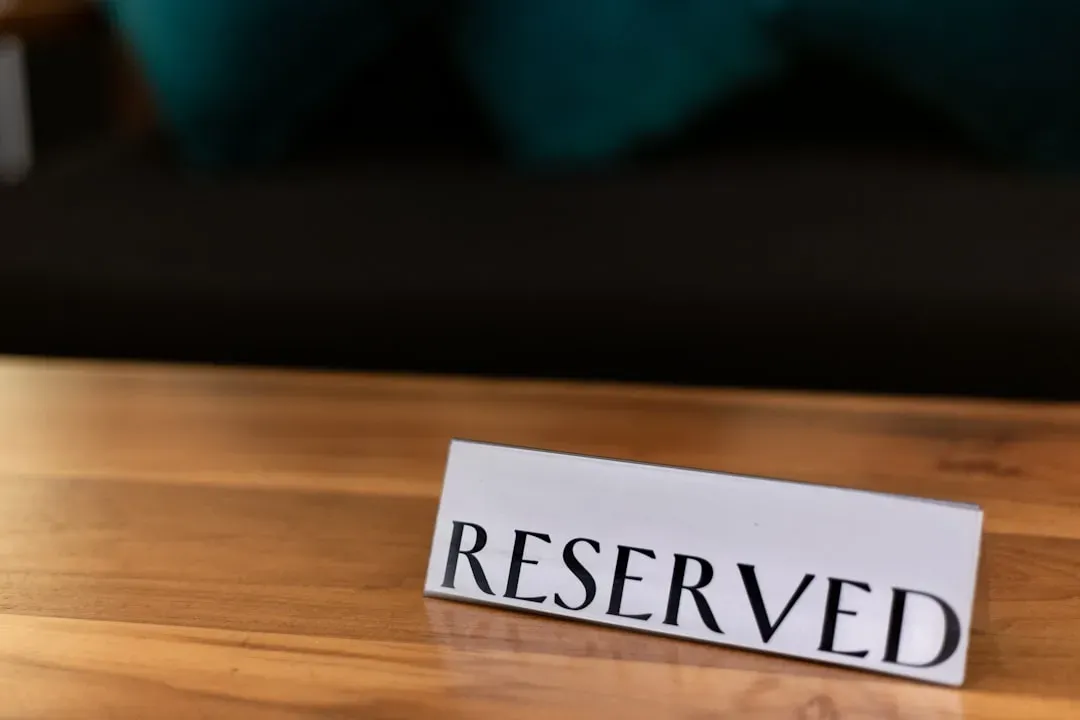 2. Reservation deposits that hold your card hostage (Image Credits: Unsplash)