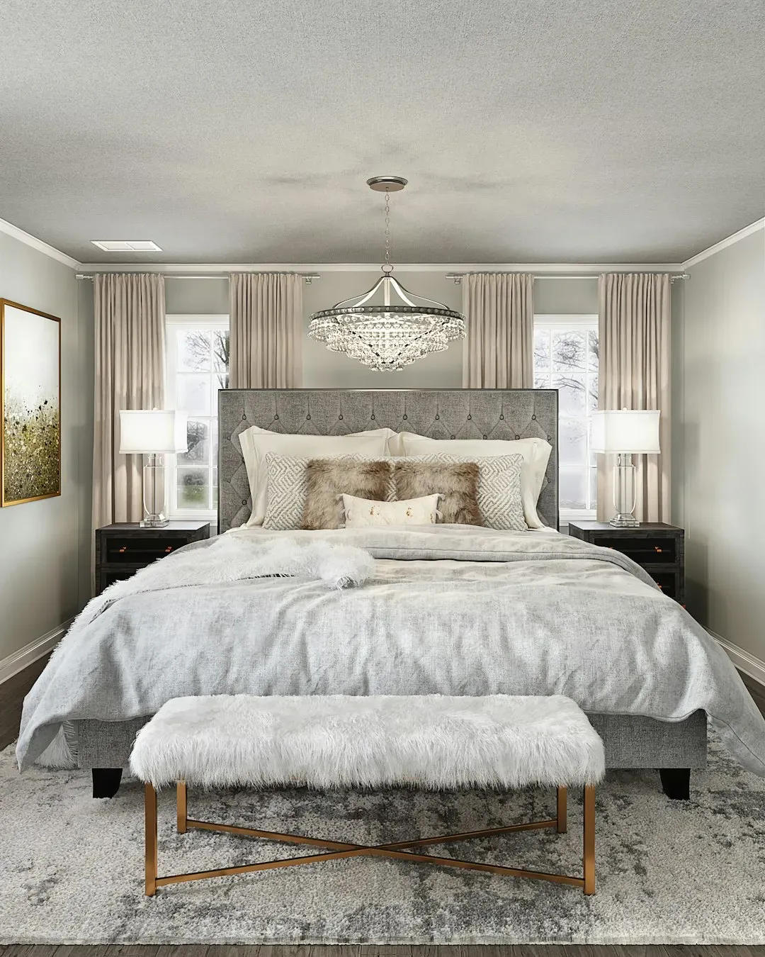 2. Sacrificing a bedroom for a bigger primary suite or closet (Image Credits: Unsplash)