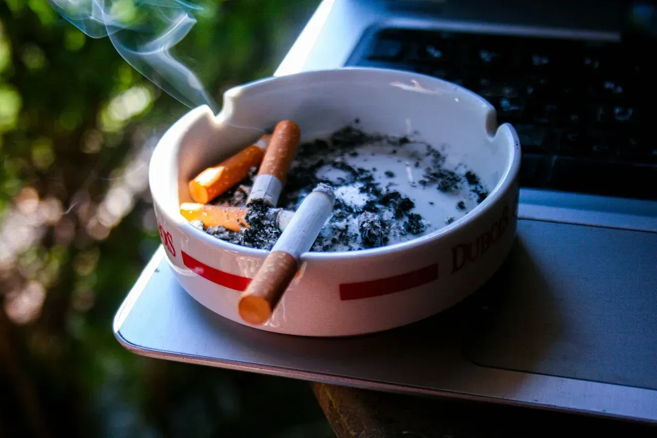 7. Smoke or vape near their children (Image Credits: Pixabay)