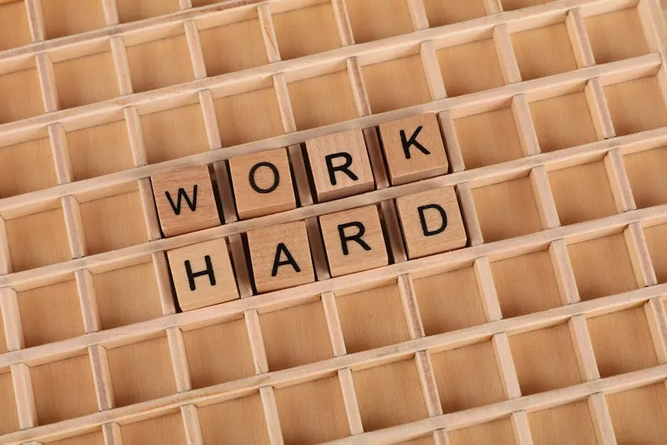 4. "Hard Work Never Killed Anybody." (Image Credits: Pexels)