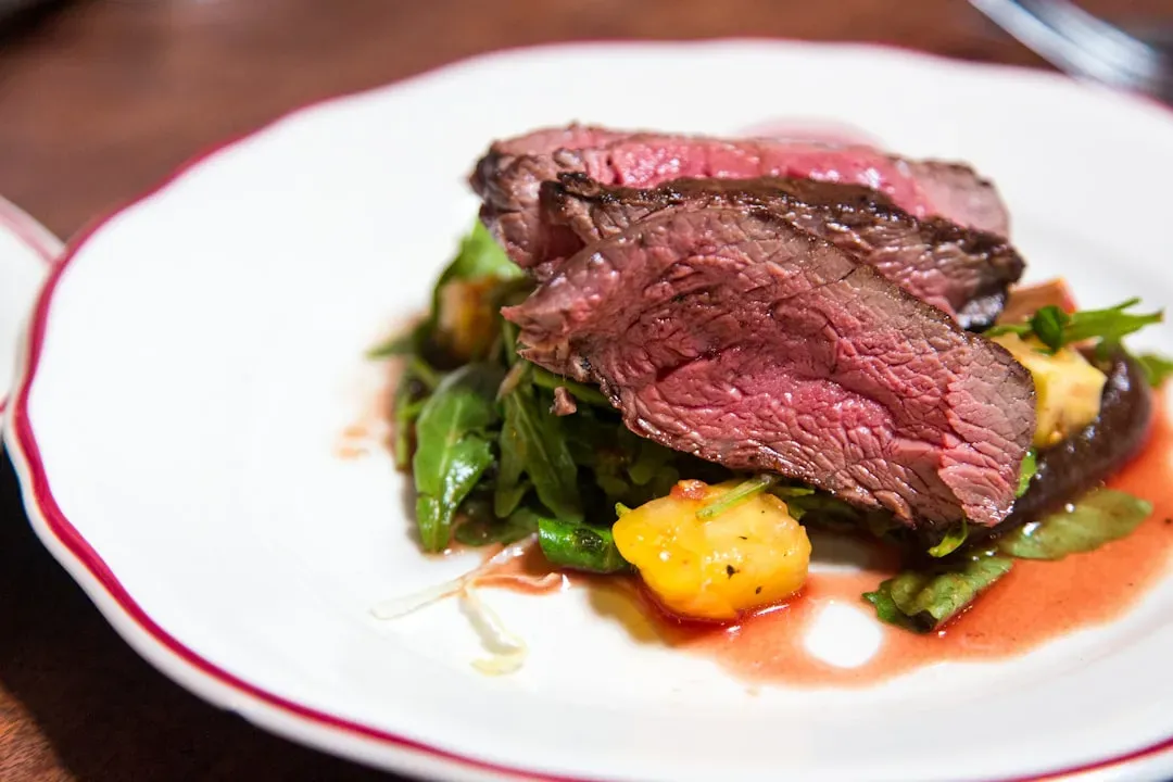 1. Hanger Steak (Image Credits: Unsplash)