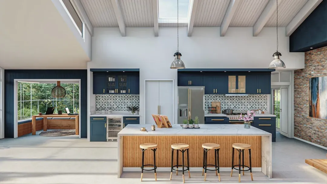 11. A kitchen that's too open to everything else (Image Credits: Unsplash)