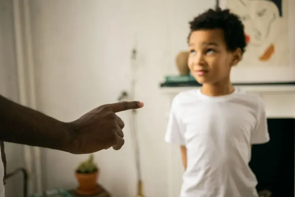 1. Spanking, even after swearing they never would (Image Credits: Pexels)