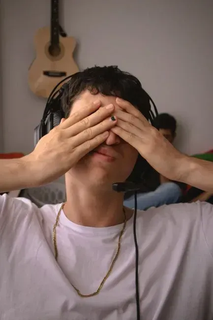 Listening to "Embarrassing" Music (Image Credits: Pexels)