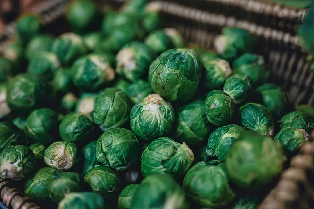 2. Brussels Sprouts (Image Credits: Unsplash)