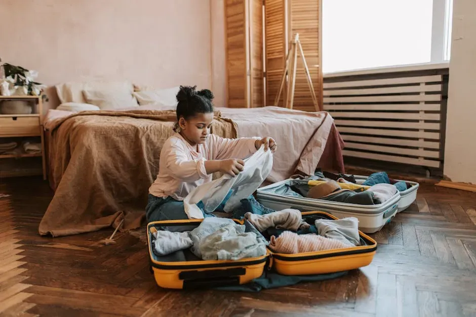 Extra Clothing Distributed Across Multiple Bags (Image Credits: Pexels)