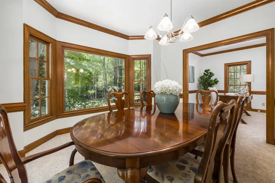 7. The Formal Dining Room That Seats Twelve but Hosts Two (Image Credits: Pexels)