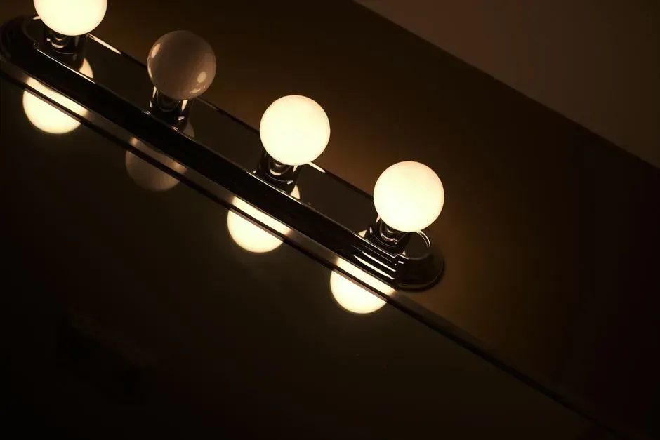 5. "Hollywood" Vanity Lighting That Casts Every Shadow Wrong (Image Credits: Pexels)