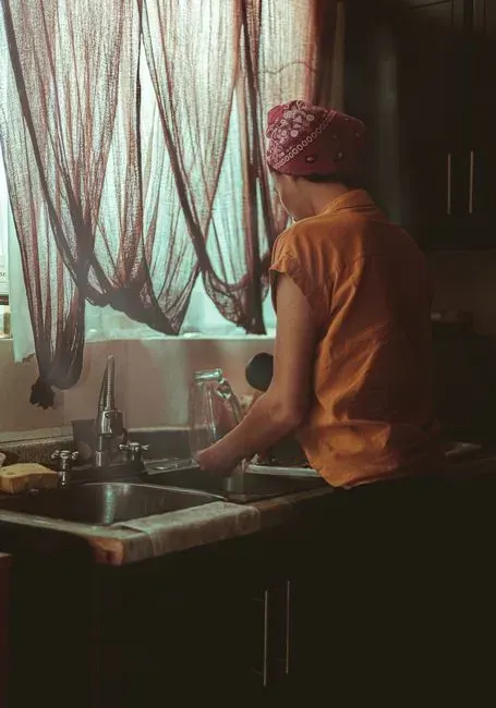 5. Household chores were divided almost entirely by gender (Image Credits: Pexels)