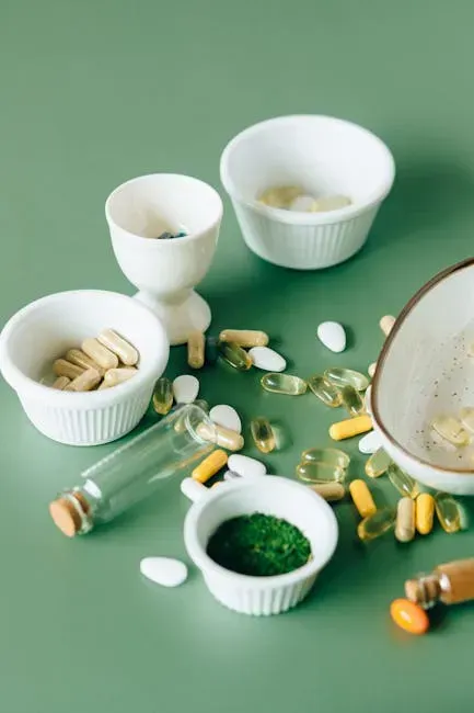 5. Quality Nutritional Supplements (Image Credits: Pexels)