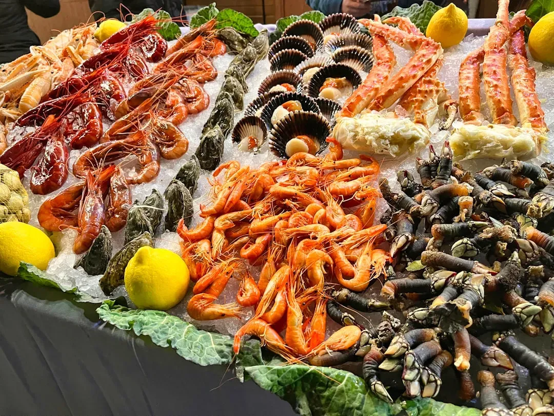4. Display Seafood and Shellfish (Image Credits: Unsplash)