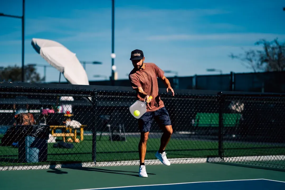 2. Playing pickleball (Image Credits: Unsplash)