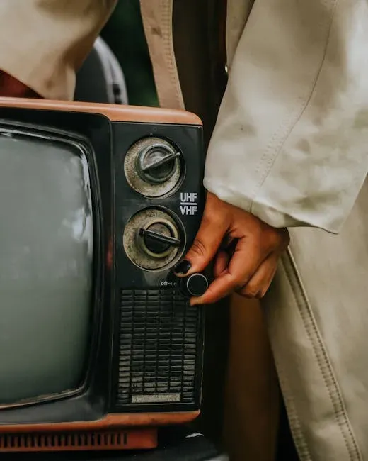"Don't Touch That Dial" (Image Credits: Pexels)