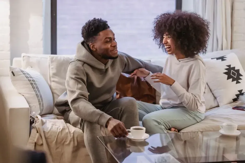 11. Five minutes of playfulness or inside jokes (Image Credits: Pexels)