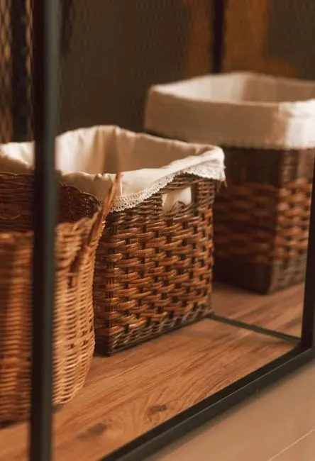 13. Bins and baskets bought before the sorting happens (Image Credits: Pexels)