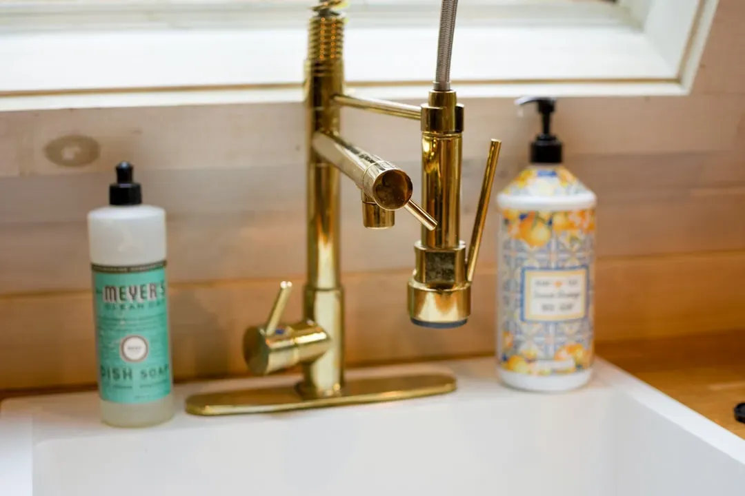 19. Shiny Brass Fixtures and Hardware (Image Credits: Unsplash)