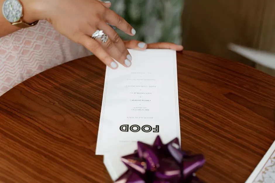 11. Closing the menu the moment they decide (Image Credits: Pexels)