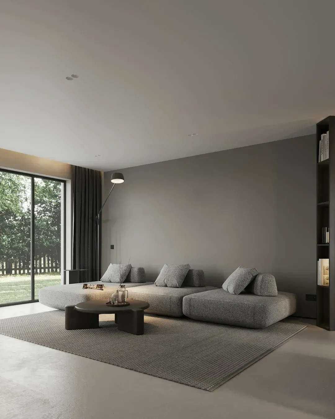 The All-Gray Everything Interior (Image Credits: Unsplash)