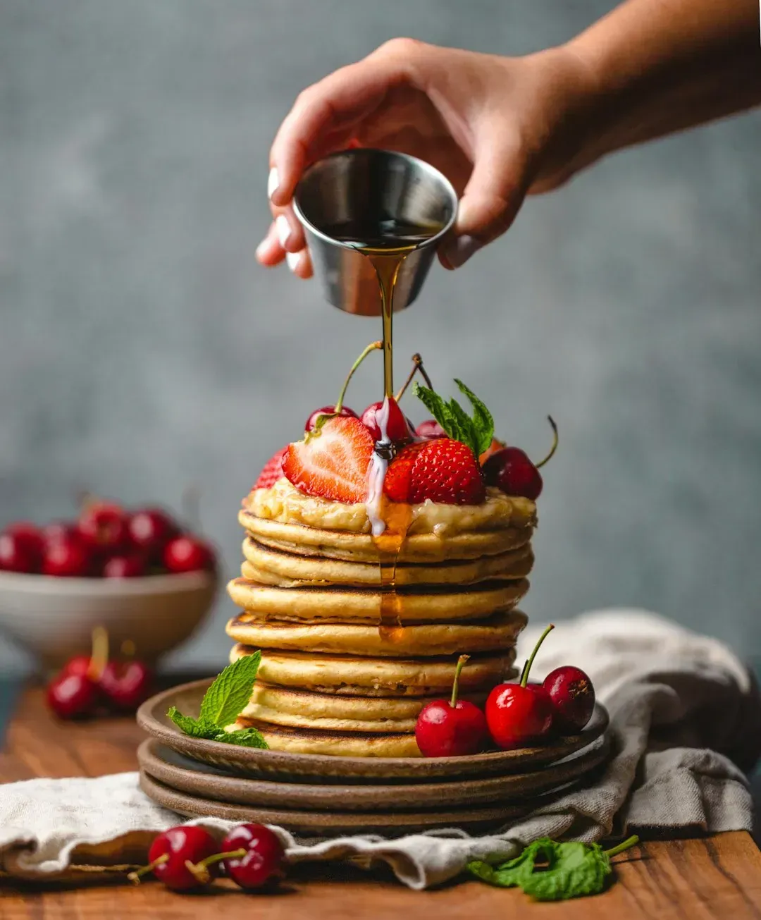 2. Pancakes with Butter and Syrup (Image Credits: Unsplash)