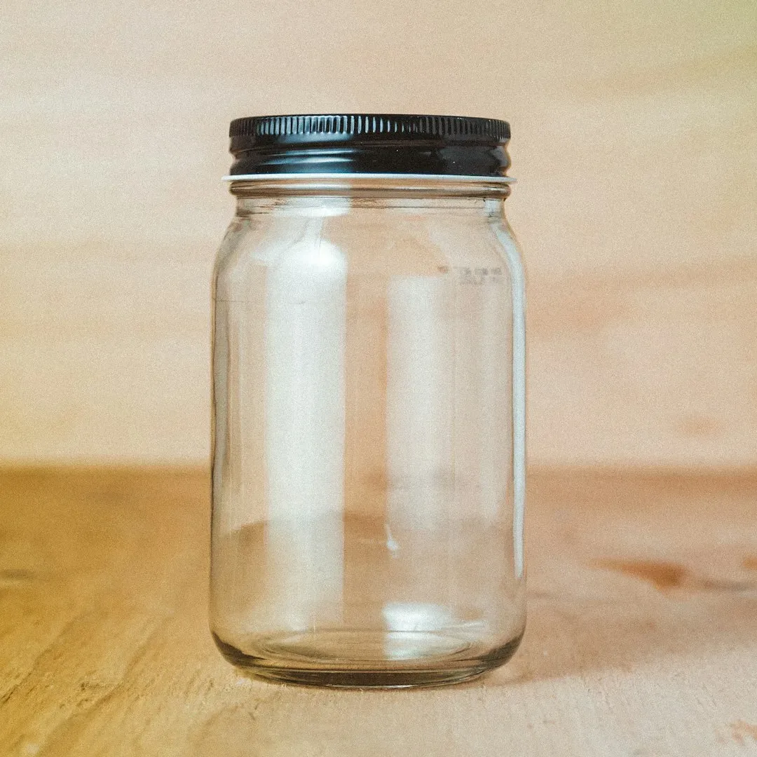 2. Glass Jars from Food (Image Credits: Unsplash)