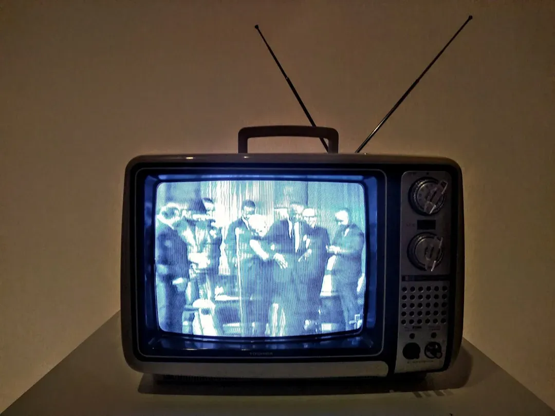 10. Screen time meant three channels and a rotary dial to change them (Image Credits: Unsplash)