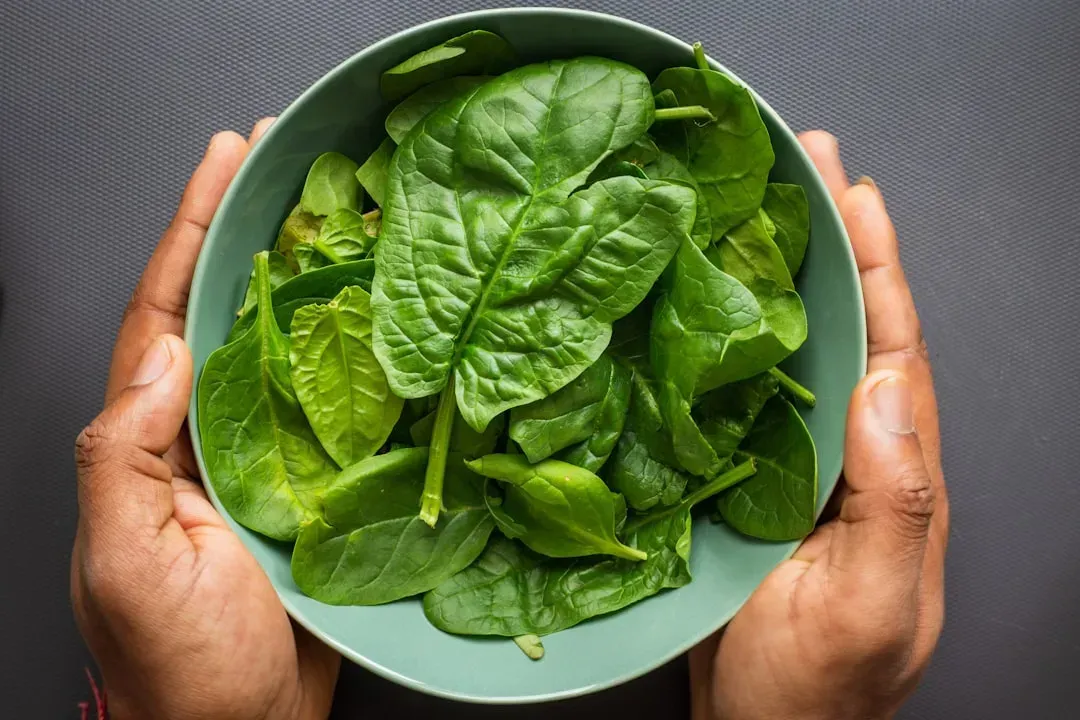 6. Spinach (Image Credits: Unsplash)