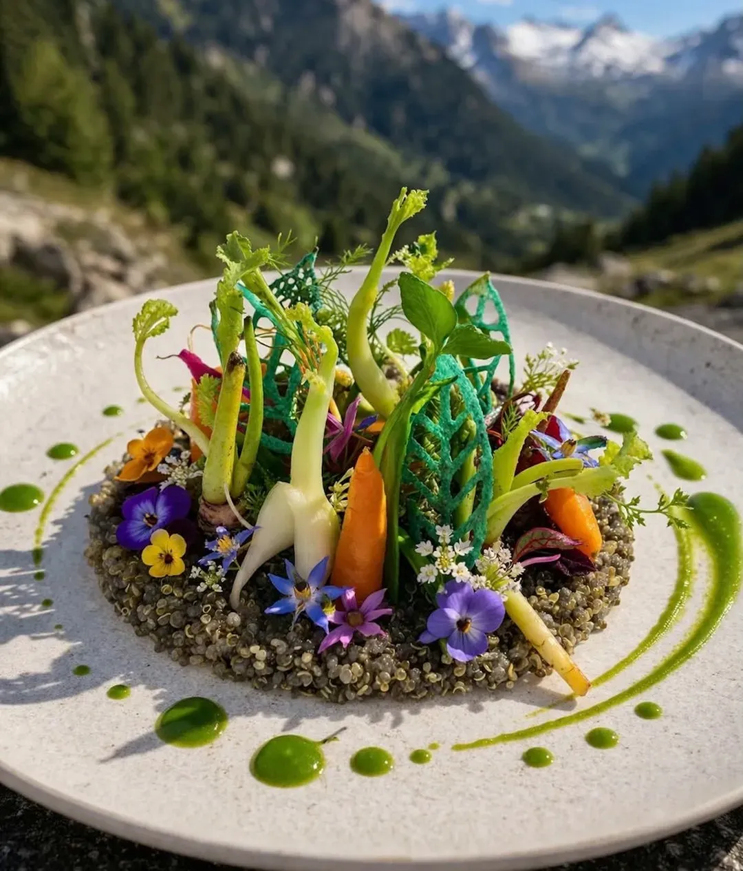 6. The vegetarian chef's plate (Image Credits: Unsplash)