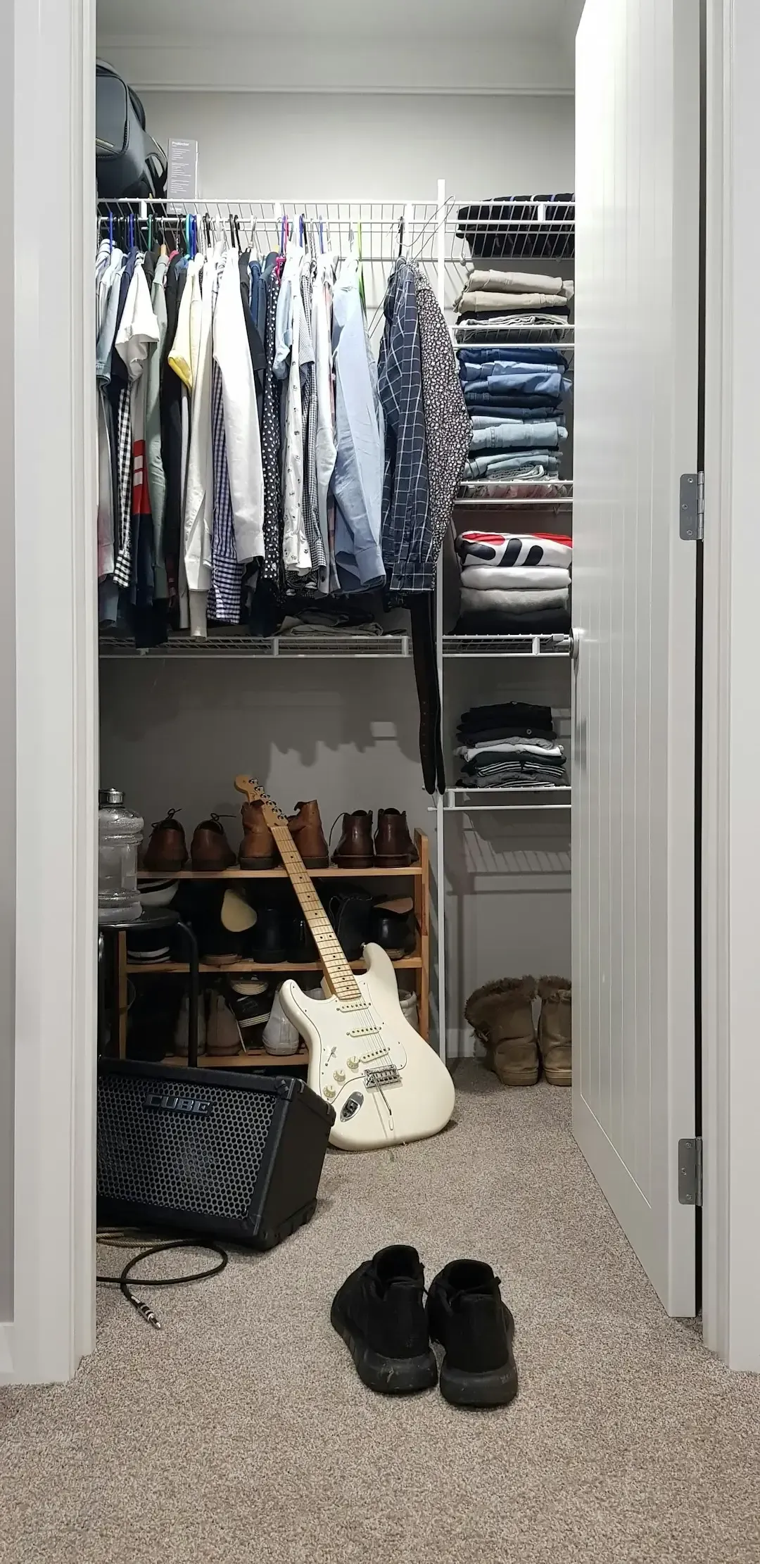 14. Overstuffed closets with no visible system (Image Credits: Unsplash)