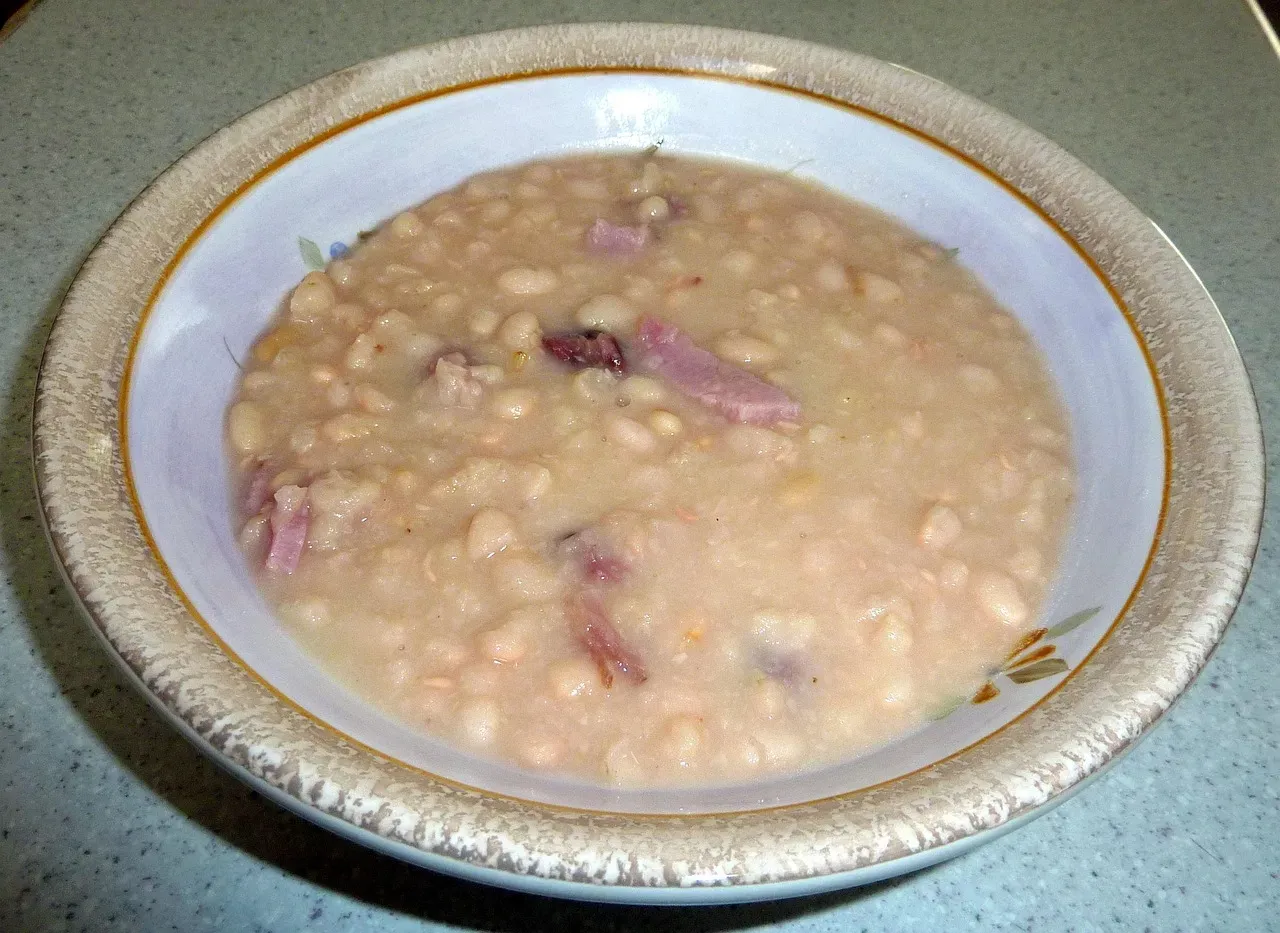 Ham Hock and Navy Bean Soup (Image Credits: Pixabay)