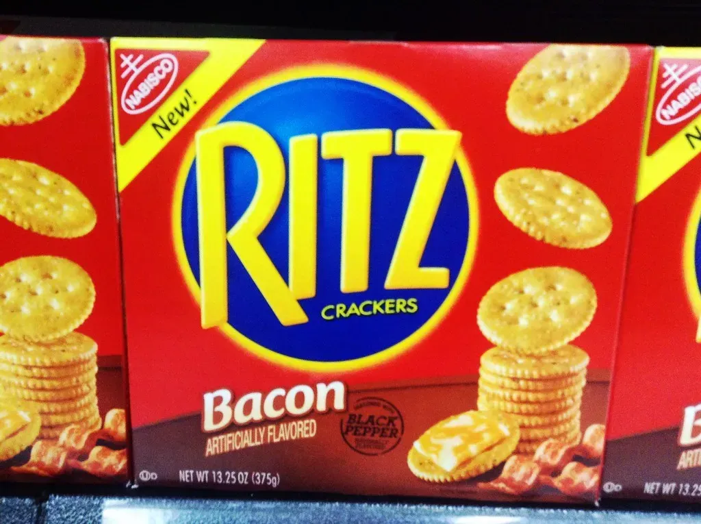 8. Ritz Crackers (JeepersMedia, Flickr, <a href="https://creativecommons.org/licenses/by/2.0/" target="_blank" rel="noopener">CC BY 2.0</a>)