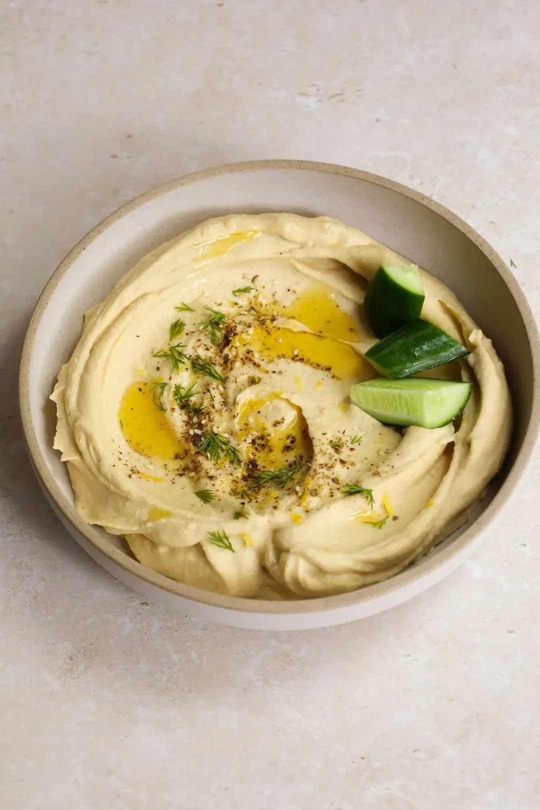 8. Hummus with sliced vegetables (Image Credits: Unsplash)