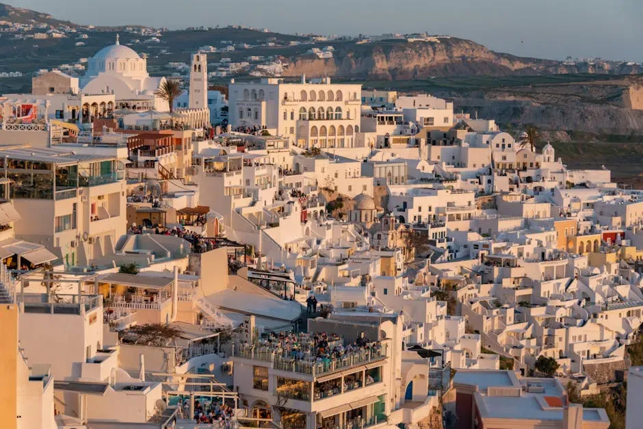 5. Santorini, Greece (Image Credits: Pexels)
