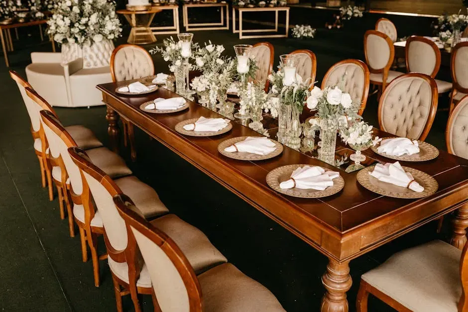 Proper Seating Arrangements for Guests (Image Credits: Pexels)